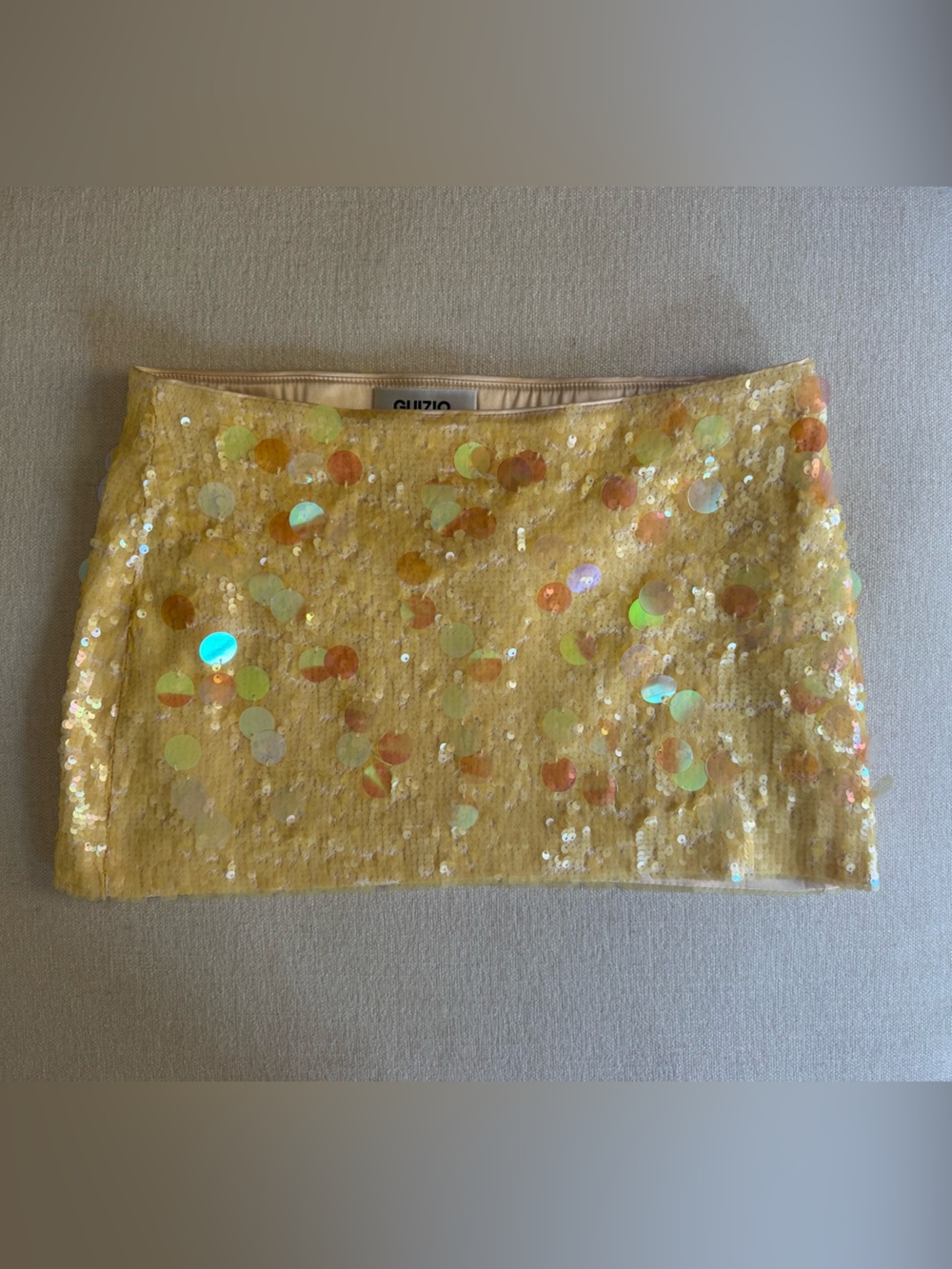 Danielle Guizio Sequin Skirt